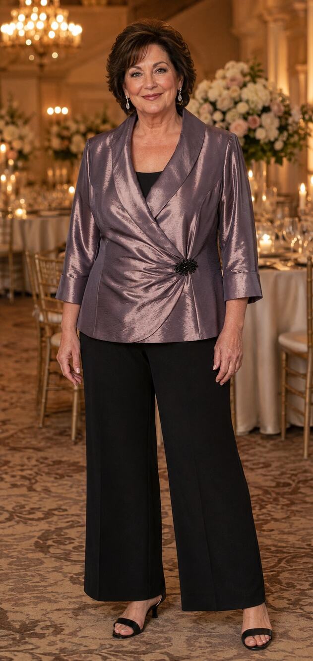 Alex Evenings 1X Bronze Metallic Formal Jacket Beaded Mother of Bride